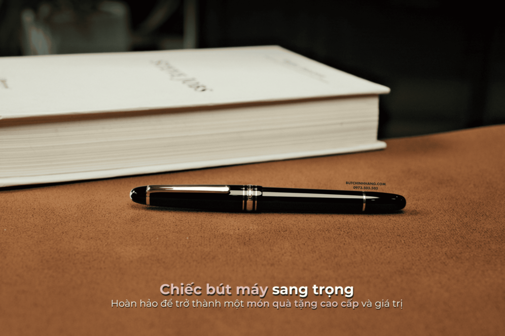 Chiếc bút máy Meisterstuck với màu mạ vàng hồng Rose Gold - chiec but may meisterstuck voi mau ma vang hong rose gold 1
