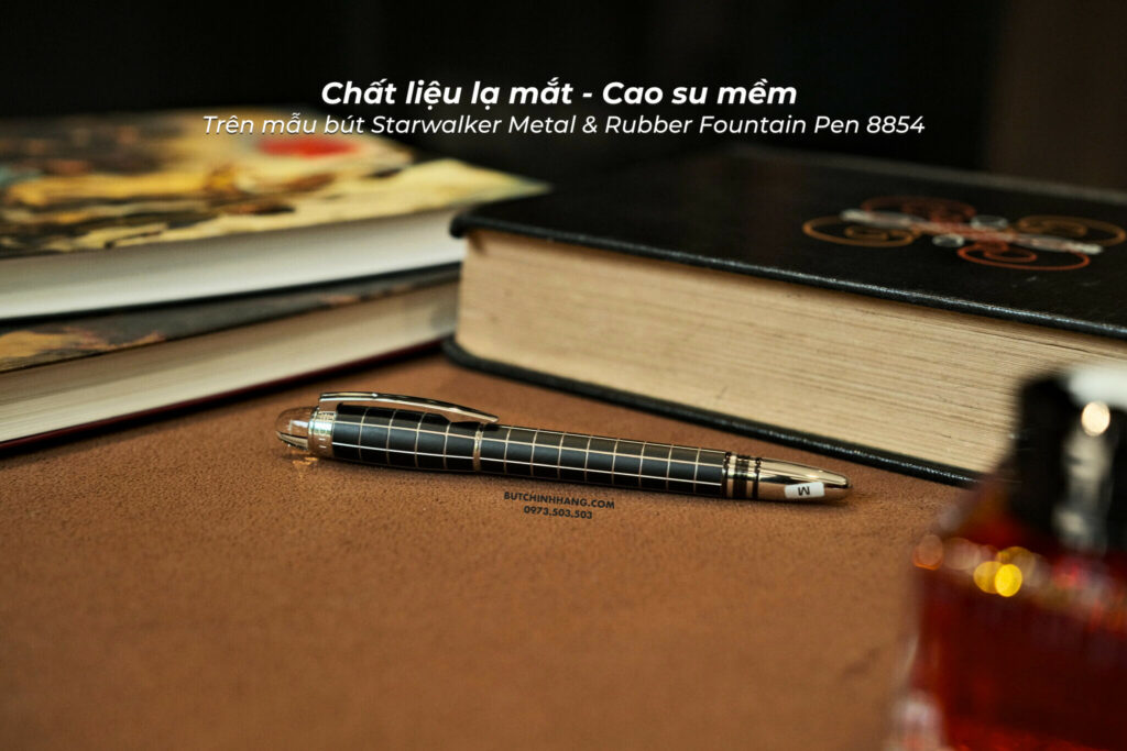 Cao su mềm chất liệu đặc biệt của mẫu bút Starwalker Metal & Rubber - 1 14