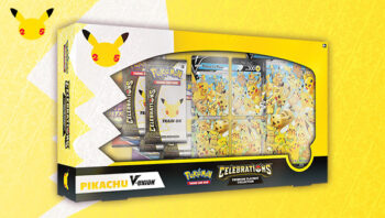 Hộp bài Pokemon TCG – Celebrations Premium Playmat Collection Pikachu V – Union Đồ Chơi Thẻ bài Pokemon TCG 2