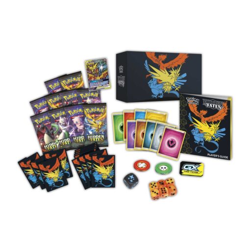 Hộp thẻ bài Pokemon TCG Elite Trainer Box Hidden Fates Đồ Chơi Thẻ bài Pokemon TCG 2