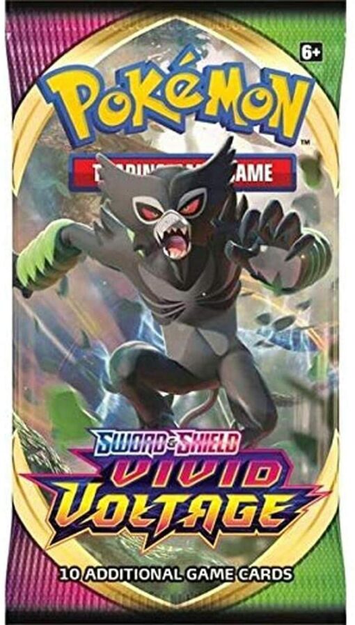 Gói bài Pokemon TCG – Sword and Shield Vivid Voltage (1 gói) Đồ Chơi Thẻ bài Pokemon TCG 4