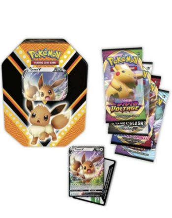 Hộp 4 gói bài Pokemon TCG – V Powers ( Eevee V) Đồ Chơi Thẻ bài Pokemon TCG 2