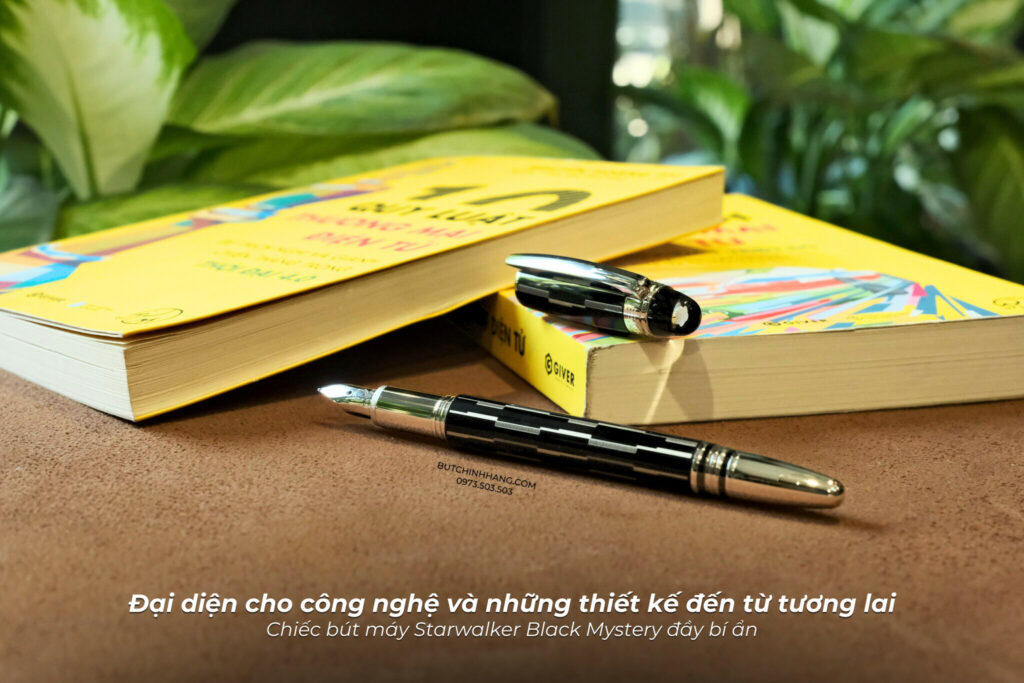 Nếu thích những hoạ tiết hiện đại thì Starwalker Black Mystery hẳn sẽ là chiếc bút hoàn hảo - 7 5