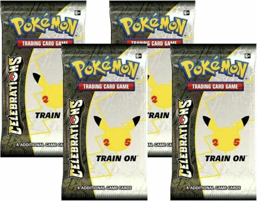 Gói thẻ bài Pokemon TCG – 25th Celebrations Collection (1 gói) Đồ Chơi Thẻ bài Pokemon TCG