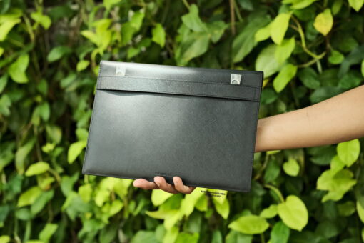 Túi clutch cầm tay Montblanc Sartorial Envelope Pouch Black 130310 Sản phẩm ORDER Hàng Order 4