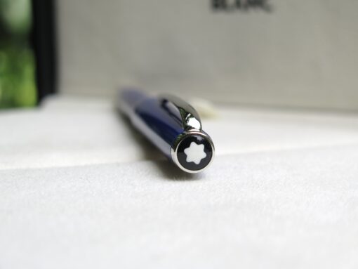 Bút Montblanc Cruise Collection Blue Ballpoint Pen 113072 Montblanc Pix Bút Bi Xoay 6