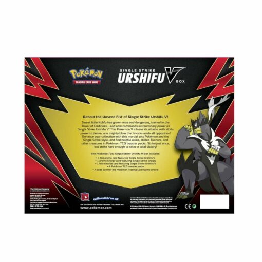 Single Strike Urshifu V box Đồ Chơi Thẻ bài Pokemon TCG 4