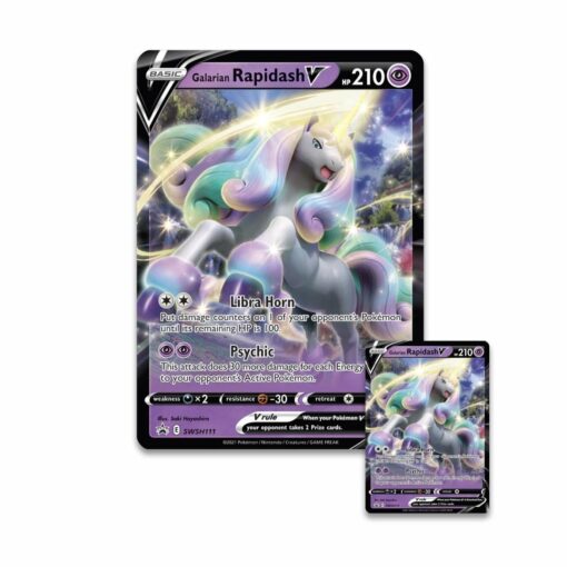 Hộp 4 gói thẻ bài Pokemon TCG: Galarian Rapidash V Đồ Chơi Thẻ bài Pokemon TCG 3