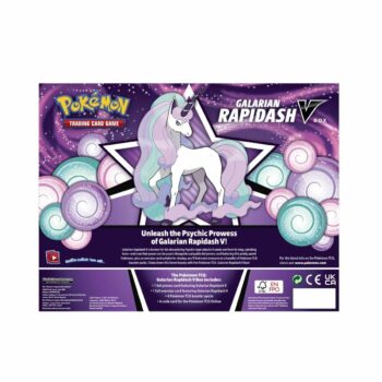 Hộp 4 gói thẻ bài Pokemon TCG: Galarian Rapidash V Đồ Chơi Thẻ bài Pokemon TCG 2