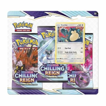 Vỉ 3 gói thẻ bài Pokemon TCG : Chilling Reign ( Snorlax) Đồ Chơi Thẻ bài Pokemon TCG