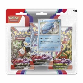 Vỉ 3 gói thẻ bài Pokemon TCG: Scarlet and Violet ( Dondozo) Đồ Chơi Thẻ bài Pokemon TCG