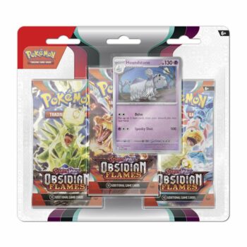 Vỉ 3 gói thẻ bài Pokemon TCG: Scarlet and Violet Obsidian Flames Đồ Chơi Thẻ bài Pokemon TCG 2