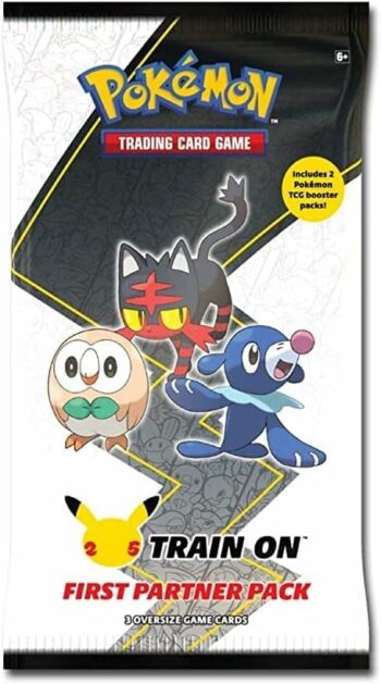 Set 2 gói bài Pokemon TCG: First Partner Pack: Alola Đồ Chơi Thẻ bài Pokemon TCG