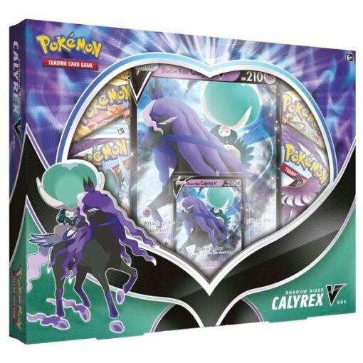 Hộp 4 gói bài Pokemon TCG – Shadow Rider Calyrex V Đồ Chơi Thẻ bài Pokemon TCG