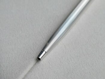 Bút Montblanc Noblesse Silver Plate Gold Clip Ballpoint Pen 18220 - but montblanc noblesse silver plate gold clip ballpoint pen 18225