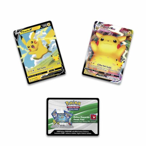 Hộp Pokemon TCG – Premium Figure Collection Pikachu Vmax – Celebrations Đồ Chơi Thẻ bài Pokemon TCG 3