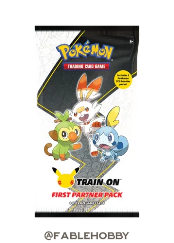 Set 2 gói bài Pokemon TCG: First Partner Pack: Galar Đồ Chơi Thẻ bài Pokemon TCG