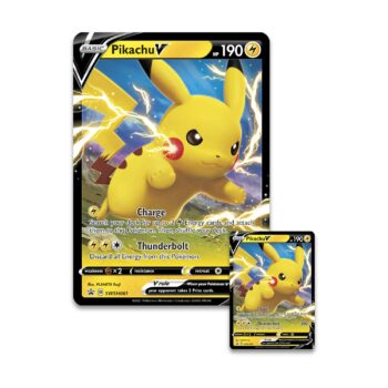 Hộp 4 gói thẻ bài Pokemon TCG Shining Fates Pikachu V - hop 4 goi the bai pokemon tcg shining fates pikachu v 2