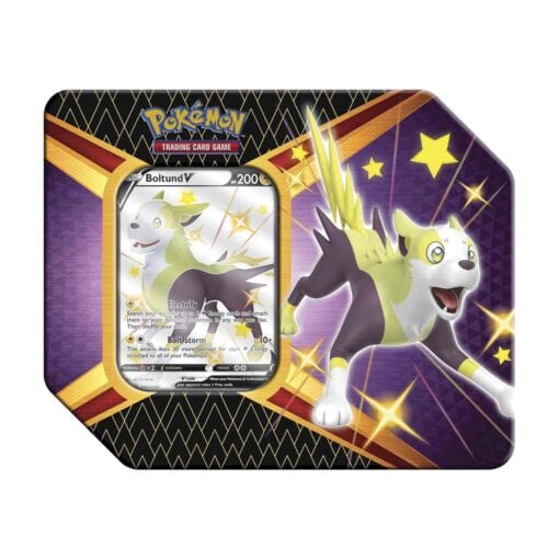 Hộp 6 gói thẻ bài Pokemon TCG Shining Fates kèm thẻ Promo Boltund V Shiny