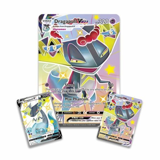 Hộp 7 gói Pokemon TCG Shining Fates Premium Collection Shiny Dragapult Vmax - Image 4