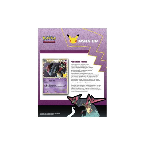 Hộp thẻ bài Pokemon TCG - 25th Celebrations Collection Dragapult Prime - Hình ảnh 6