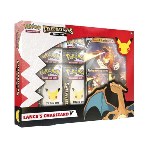 Pokemon TCG Card Box - 25th Celebrations Collection Lance's Charizard V