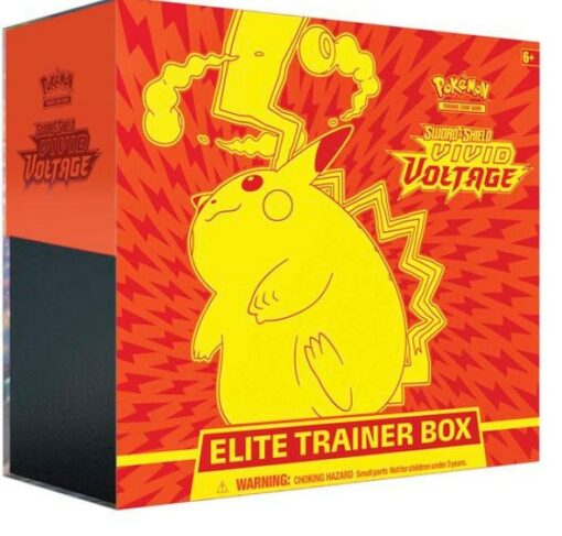 Hộp thẻ bài Pokemon TCG - Sword and Shield Vivid Voltage Elite Trainer Box