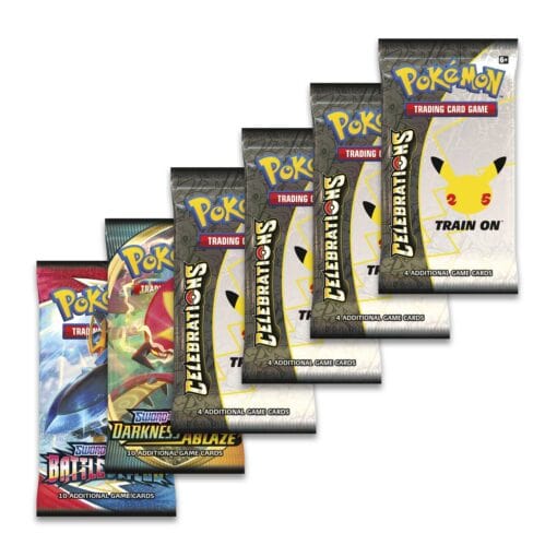 Hộp thiếc Pokemon TCG - Celebrations Dark Sylveon V (tin) - Hình ảnh 3