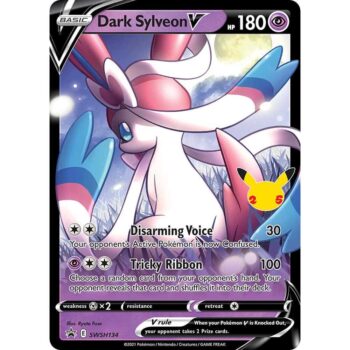 Hộp thiếc Pokemon TCG - Celebrations Dark Sylveon V (tin) - hop thiec pokemon tcg celebrations dark sylveon v tin