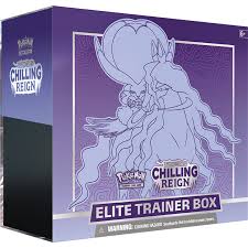 Hộp thẻ bài Pokemon TCG – Elite Trainer Box Chilling Reign ( Shadow Rider Calyrex) Đồ Chơi Thẻ bài Pokemon TCG