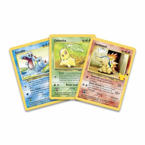 Set 2 gói bài Pokemon TCG: First Partner Pack: Johto Đồ Chơi Thẻ bài Pokemon TCG 4