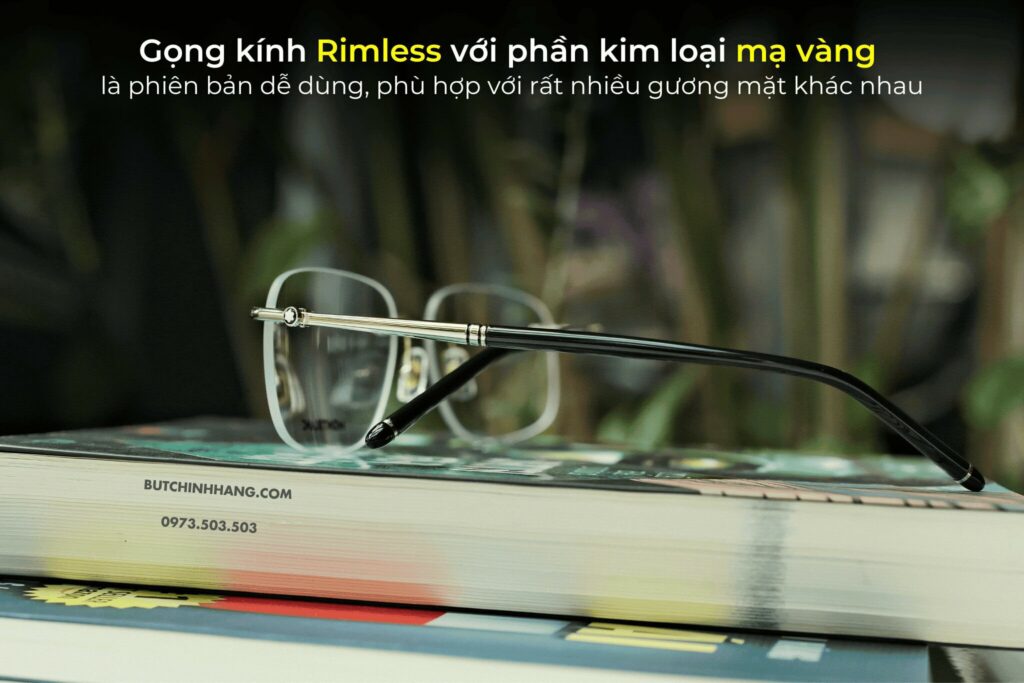 Mẫu gọng kính Rimless Gold Eyeglasses MB0071O - Món phụ kiện sang trọng cho những quý ông công sở - mau gong kinh rimless gold eyeglasses mb0071o mon phu kien sang trong cho nhung quy ong cong so 1