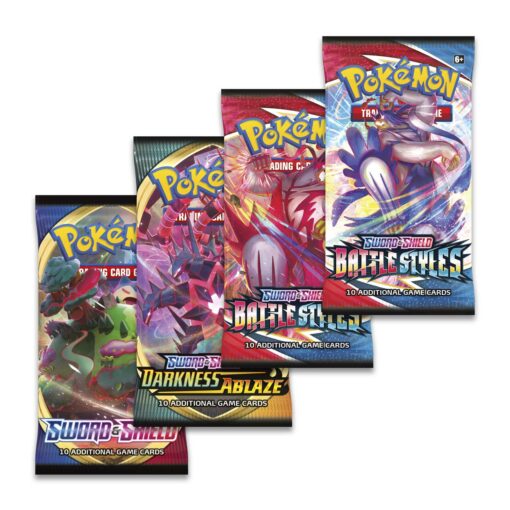 Rapid Strike Urshifu V box Đồ Chơi Thẻ bài Pokemon TCG 2