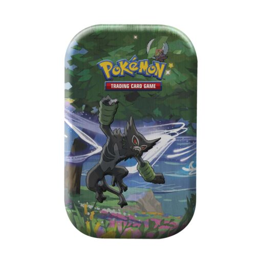 Hộp thiếc 2 gói thẻ bài Pokemon TCG: Shining Fates Mini Tin (Zarude) kèm coin Đồ Chơi Thẻ bài Pokemon TCG