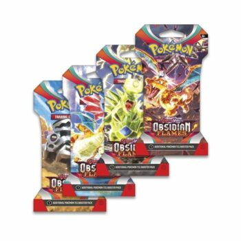 Gói thẻ bài ( Sleeved Pack) Pokemon TCG: Scarlet and Violet Obsidian Flames( 1 gói) Đồ Chơi Thẻ bài Pokemon TCG