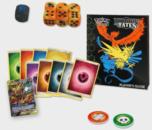 Hộp thẻ bài Pokemon TCG Elite Trainer Box Hidden Fates Đồ Chơi Thẻ bài Pokemon TCG 3