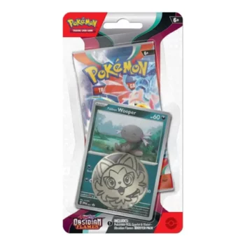 Vỉ 1 gói thẻ bài Pokemon TCG – Scarlet and Violet Obsidian Flames ( Wooper) Đồ Chơi Thẻ bài Pokemon TCG