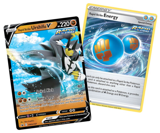 Rapid Strike Urshifu V box Đồ Chơi Thẻ bài Pokemon TCG 3