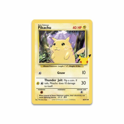 Set thẻ bài kỷ niệm 25 năm Pokemon TCG - First Partner Collection - Image 4