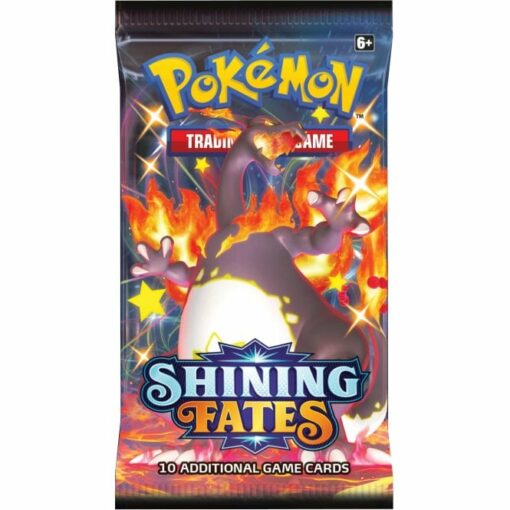 Hộp thiếc 2 gói thẻ bài Pokemon TCG: Shining Fates Mini Tin (Zarude) kèm coin Đồ Chơi Thẻ bài Pokemon TCG 2