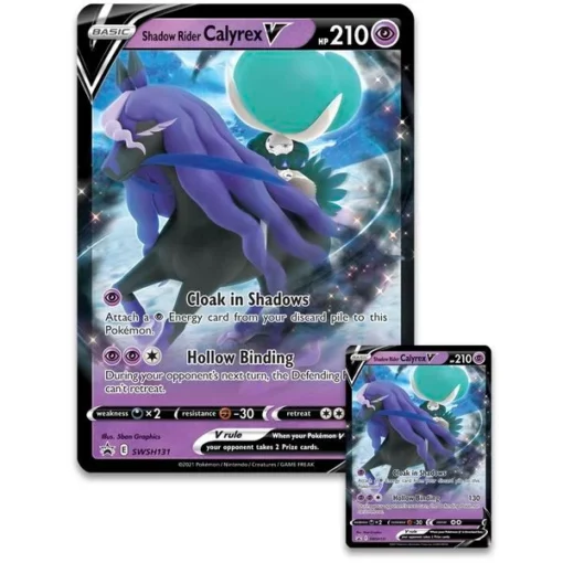 Hộp 4 gói bài Pokemon TCG – Shadow Rider Calyrex V Đồ Chơi Thẻ bài Pokemon TCG 3