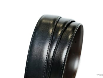 Thắt lưng Montblanc Horseshoe Shiny Rose Gold-Coated Pin Buckle BK/BR REV Strap 112362 - 3cm - that lung montblanc horseshoe shiny rose gold coated pin buckle bkbr rev strap 112362 3cm 7 scaled