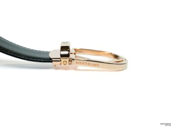 Thắt lưng Montblanc Horseshoe Shiny Rose Gold-Coated Pin Buckle BK/BR REV Strap 112362 - 3cm - that lung montblanc horseshoe shiny rose gold coated pin buckle bkbr rev strap 112362 3cm 9 scaled
