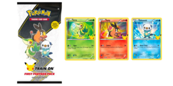 Set 2 gói bài Pokemon TCG: First Partner Pack: Unova Pokemon TCG 2