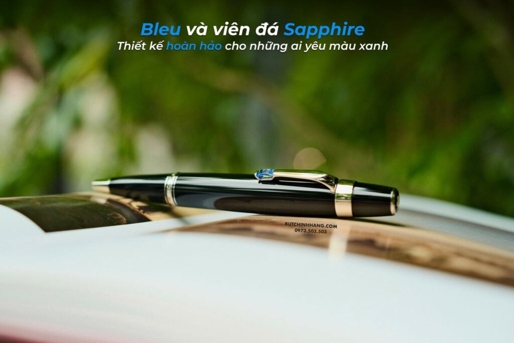 Bleu và Sapphire - Mẫu bút Boheme với màu xanh lấp lánh - 1 24