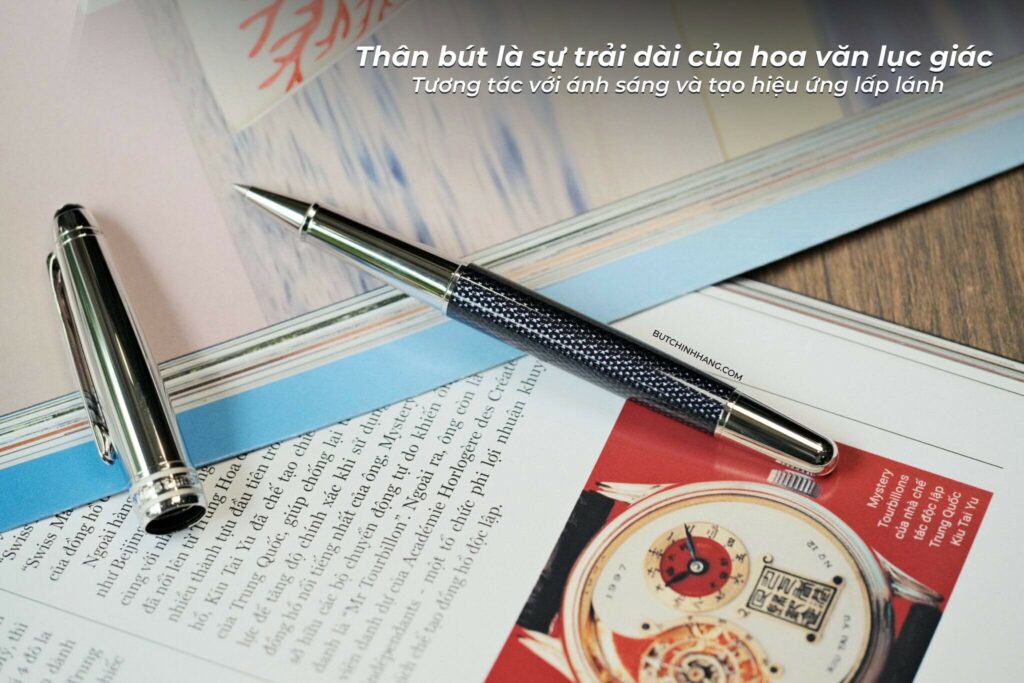 Vẻ đẹp hiện đại của mẫu bút bi nước Meisterstuck Solitaire Doue Blue Hour - ve dep hien dai cua mau but bi nuoc meisterstuck solitaire doue blue hour