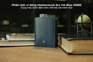 Montblanc Meisterstuck Compact Wallet 6cc Ink Blue - Elegance in every detail - 20
