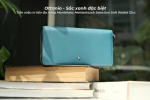 Ottanio - The special blue color of the multi-purpose wallet Meistertsuck Selection Soft Wallet 12cc - 5 15