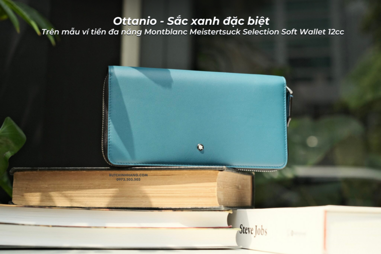 Ottanio - Sắc xanh đặc biệt của mẫu ví đa năng Meistertsuck Selection Soft Wallet 12cc - 5 15