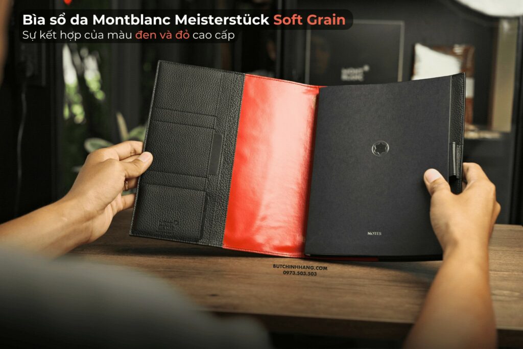 Bìa sổ da Meisterstück Soft Grain 124127 cao cấp – Sự hoàn hảo dành cho các quý ông doanh nhân  - bia so da meisterstuck soft grain 124127 cao cap su hoan hao danh cho cac quy ong doanh nhan 3